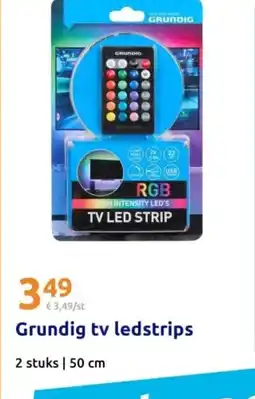 Action Grundig tv ledstrips aanbieding