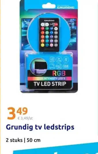 Action Grundig tv ledstrips aanbieding