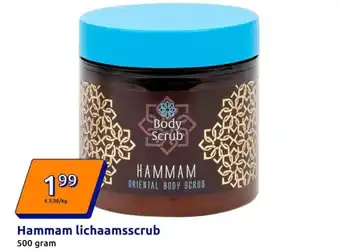 Action Hammam lichaamsscrub aanbieding