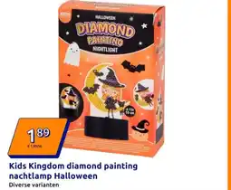 Action Kids Kingdom diamond painting nachtlamp Halloween aanbieding