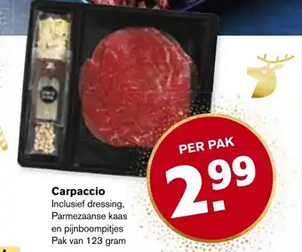 Hoogvliet Carpaccio 123g aanbieding