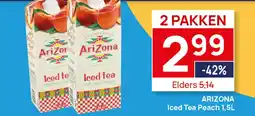 Butlon ARIZONA Iced Tea Peach aanbieding