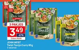 Butlon John west Twist Tonijn Curry aanbieding