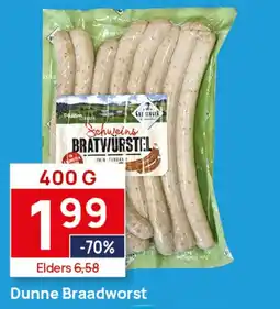 Butlon Dunne Braadworst aanbieding