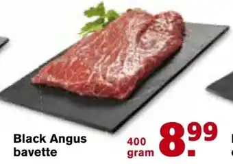 Hoogvliet Black Angus Bavette 400g aanbieding