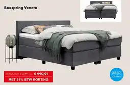 Woonsquare Boxspring Veneto aanbieding