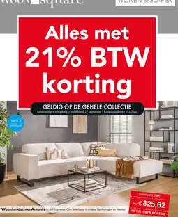 Woonsquare Woonlandschap Amante aanbieding