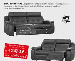 Woonsquare 312+2 zits Luciano aanbieding