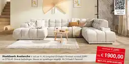 Woonsquare Hoekbank Avalanche aanbieding
