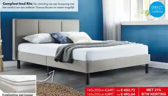 Woonsquare Compleet bed Ritz aanbieding