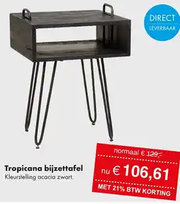 Woonsquare Tropicana bijzettafel aanbieding