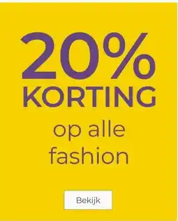 Prenatal 20% KORTING op alle fashion aanbieding