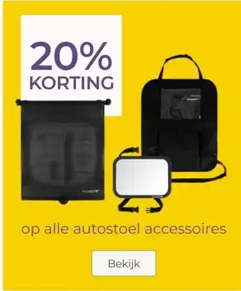 Prenatal alle autostoel accessoires aanbieding
