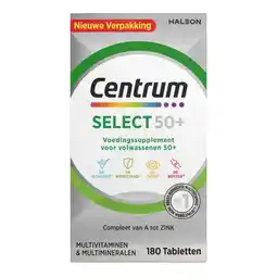 Plein.nl gratis verzending1+1 gratis: 2x Centrum Select 50+ aanbieding