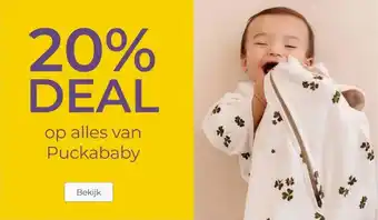 Prenatal op alles van Puckababy aanbieding