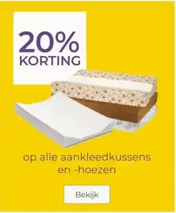 Prenatal op alle aankleedkussens en -hoezen aanbieding