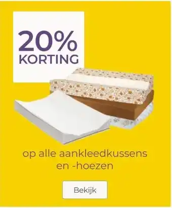 Prenatal op alle aankleedkussens en -hoezen aanbieding