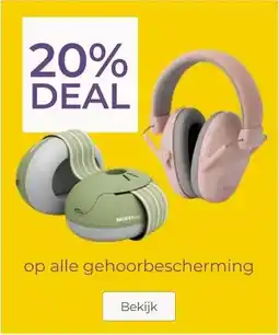 Prenatal op alle gehoorbescherming aanbieding
