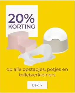 Prenatal op alle opstapjes, potjes en toiletverkleiners aanbieding