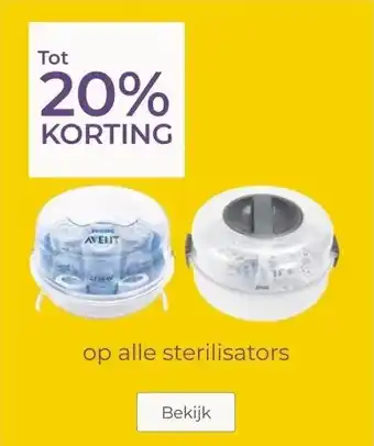 Prenatal op alle sterilisators aanbieding