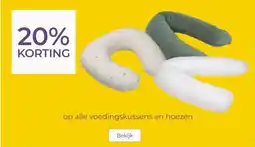 Prenatal op alle voedingskussens en hoezen aanbieding