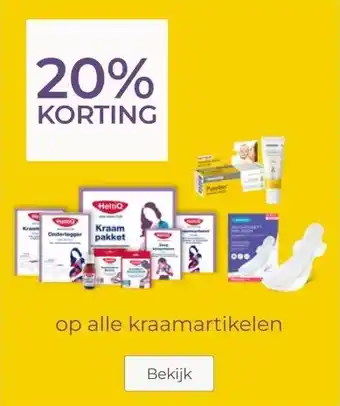 Prenatal op alle kraamartikelen aanbieding