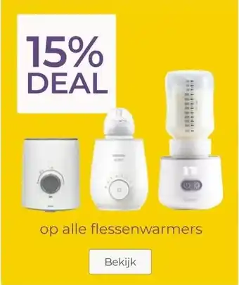 Prenatal op alle flessenwarmers aanbieding