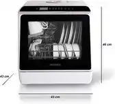 Bol.com Heinrichs HTG 8841 - mini vaatwasser - campingvaatwasser - zonder wateraansluiting te gebruiken aanbieding