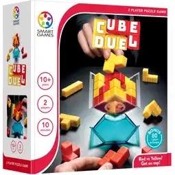 Bol.com SmartGames - Cube Duel - Strategisch 3D-spel voor 2 spelers aanbieding