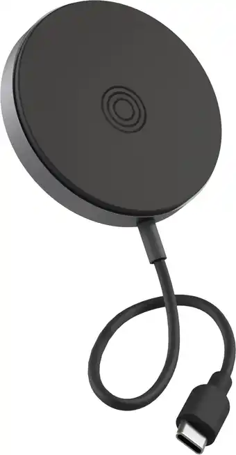 Coolblue Zens Pro 1 MagSafe en Qi2 Draadloze Oplader 15W Zwart aanbieding