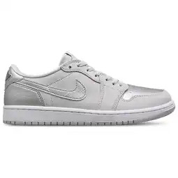 Foot Locker Jordan 1 Retro Sneakers Heren - Grijs - Maat 46 - Leer aanbieding