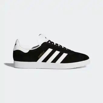 Foot Locker Adidas Gazelle Sneakers Heren - Zwart - Maat 47 1/3 - Suède aanbieding