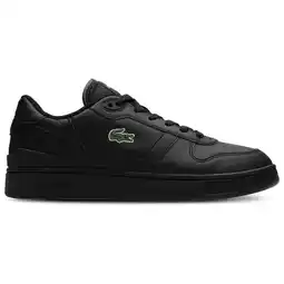 Foot Locker Lacoste T-clip Sneakers Heren - Zwart - Maat 40 - Leer aanbieding