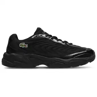 Foot Locker Lacoste Storm 2k Lite Sneakers Heren - Zwart - Maat 40.5 - Mesh/Synthetisch aanbieding