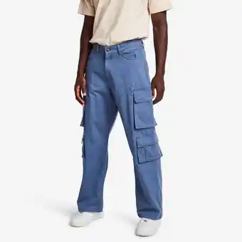 Foot Locker LCKR Baggy Broeken Heren - Blauw - Maat XS aanbieding