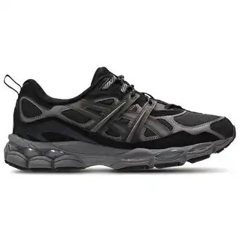 Foot Locker Asics GEL-NYC Sneakers Heren - Zwart - Maat 43.5 - Mesh/Synthetisch aanbieding