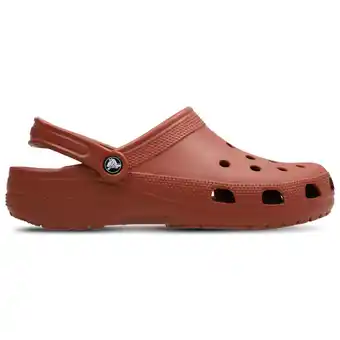 Foot Locker Crocs Classic Slippers en Sandalen Heren - Oranje - Maat 41-42 - Plastic aanbieding