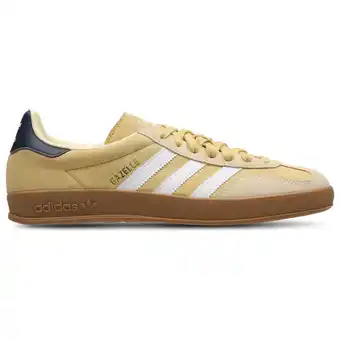 Foot Locker Adidas Gazelle Sneakers Heren - Beige - Maat 40 - Leer aanbieding