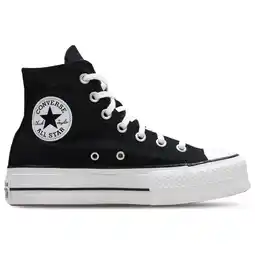 Foot Locker Converse Ctas Lift High Sneakers Dames - Zwart - Maat 35 - Canvas aanbieding