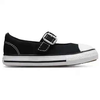 Foot Locker Converse Ctas Dainty Mary Jane Low Babyschoenen - Zwart - Maat 20 - Canvas aanbieding