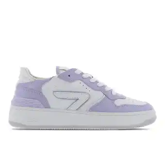 Foot Locker HUB Smash Sneakers Dames - Wit - Maat 40 - Leer aanbieding
