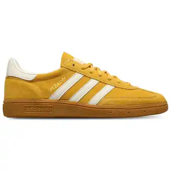 Foot Locker Adidas Handball Spezial Sneakers Heren - Geel - Maat 45 1/3 - Leer aanbieding