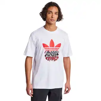 Foot Locker Adidas Graphics T-shirts Heren - Wit - Maat XS aanbieding