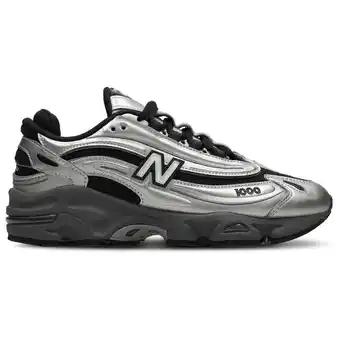 Foot Locker New Balance 1000 Sneakers Dames - Zwart - Maat 36 - Leer aanbieding
