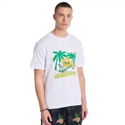 Foot Locker Adidas Graphics T-shirts Heren - Geel - Maat XS aanbieding
