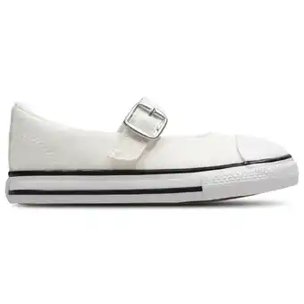 Foot Locker Converse Ctas Dainty Mary Jane Low Babyschoenen - Wit - Maat 20 - Canvas aanbieding