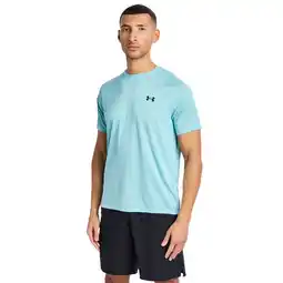 Foot Locker Under Armour Tech T-shirts Heren - Blauw - Maat L - Poly Jersey aanbieding
