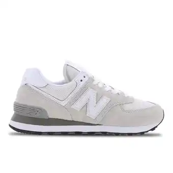 Foot Locker New Balance 574 Sneakers Dames - Grijs - Maat 36.5 - Leer aanbieding