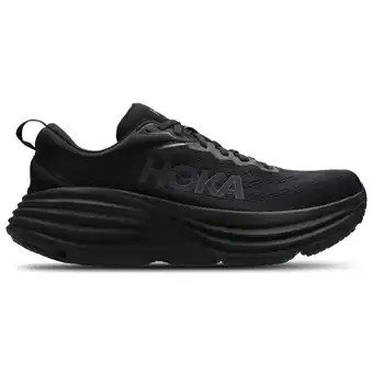 Foot Locker Hoka Bondi 8 Sneakers Heren - Zwart - Maat 41 1/3 - Mesh/Synthetisch aanbieding