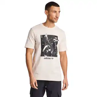Foot Locker Adidas Graphics T-shirts Heren - Wit - Maat S aanbieding